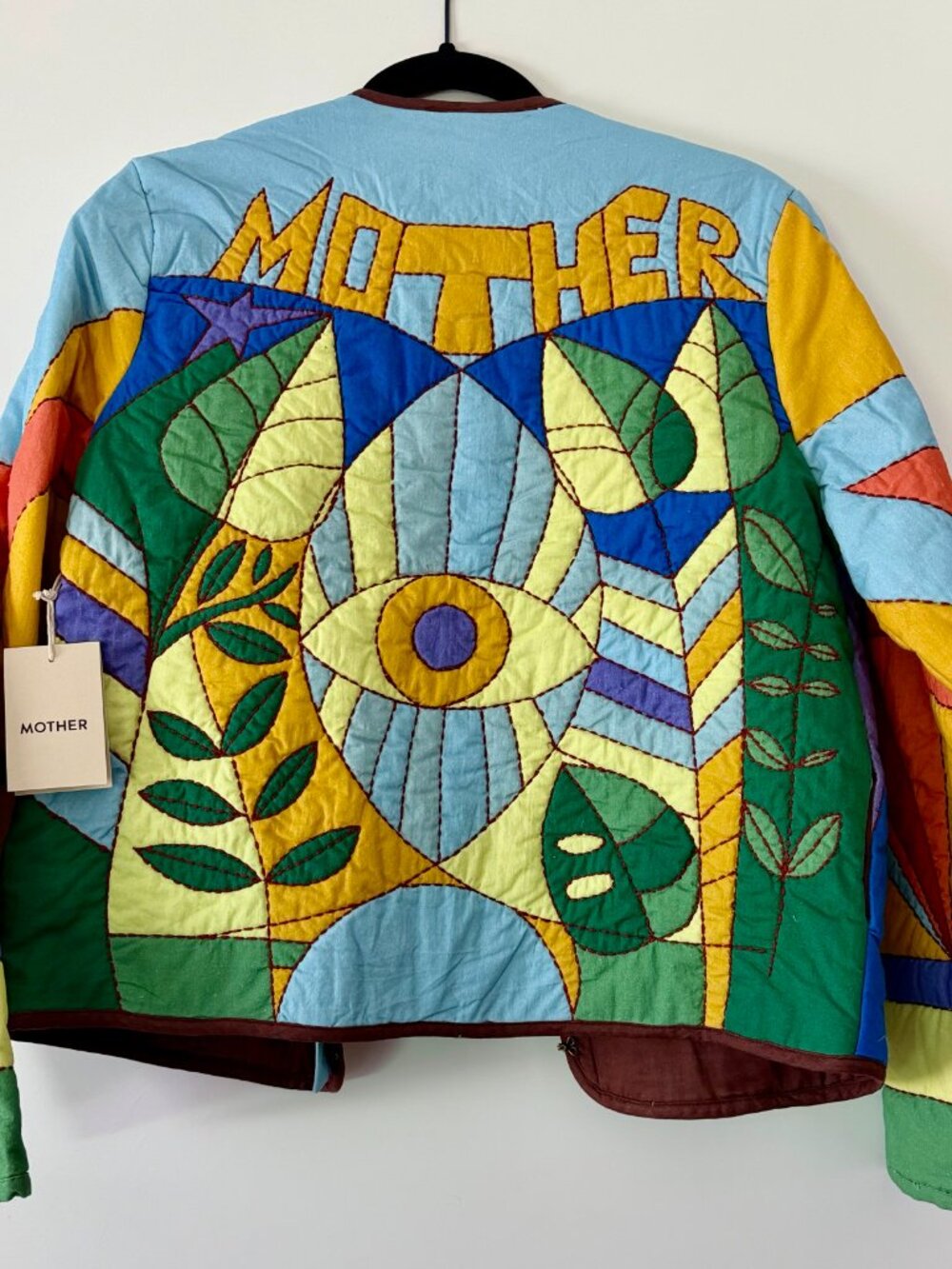 MOTHER Patchwork Quilted "eye on the prize" Jacket - NWT - Picture 3 of 8